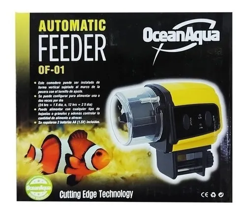 Alimentador Automático Para Peces Ocean Aqua Of-01